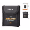 SUNNYLIFE Bolsa de proteção à prova de fogo para bateria para DJI Avata 2 - espaço para 2 baterias, preto