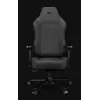 Yumisu 2054 Cadeira gaming em tecido cinzento/preto, 150 kg, braços 2D, reclinável 90-150°