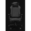 Yumisu 2054 Cadeira gaming em tecido cinzento/preto, 150 kg, braços 2D, reclinável 90-150°