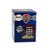 LEAN TOYS Mealheiro-cofre eletrónico para notas e moedas com código PIN – brinquedo educativo de poupança para crianças