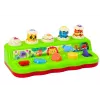 LEAN TOYS Painel de aprendizagem pop-up de animais com sons para bebés a partir de 12 meses