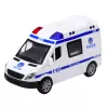 LEAN TOYS Carro de polícia e ambulância veículos de emergência de fricção com luz e som, portas que abrem, seleção mista