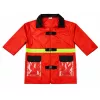 LEAN TOYS Conjunto de bombeiro 158 com capacete, extintor, pé de cabra – vermelho, tamanho único, idade 3-8