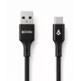 Cabo Accura USB 2.0 para USB-C 1,0 m preto