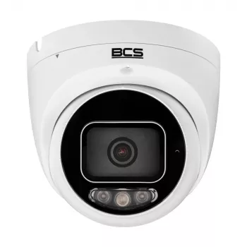 BCS câmara dome IP 4MP com objetiva varifocal motorizada, análise IA, PoE, IP67, IK10
