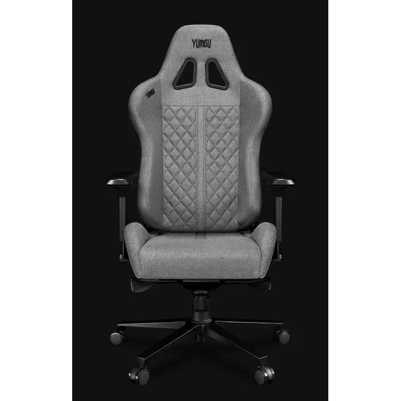 Cadeira de escritório YUMISU 2050, revestimento em tecido, Cloud/Black (Y-2050-LB-M)