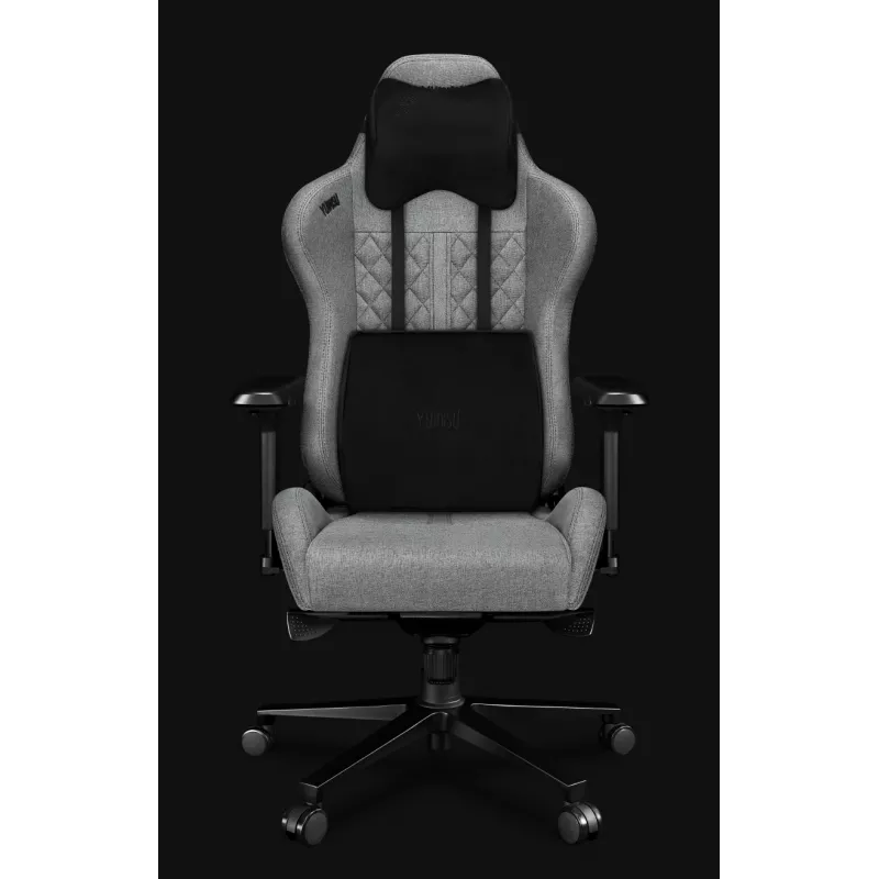 Cadeira de escritório YUMISU 2050, revestimento em tecido, Cloud/Black (Y-2050-LB-M)
