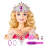 LEAN TOYS boneca cabeça de pentear Beauty Fashion com acessórios, cabelo loiro, 25 cm, para crianças a partir de 3 anos