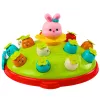 LEAN TOYS Jogo Arcada Martelar Cenouras com Coelho Saltitante
