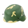 LEAN TOYS Conjunto Militar - Espingarda de Brincar com Som, Capacete, Faca, Granada, Binóculos, Relógio, Apito, Placa de Identificação e Elástico para Crianças a partir dos 3 anos