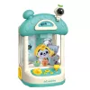 LEAN TOYS Máquina de Atirar Bolas de Peluche Azul para Crianças
