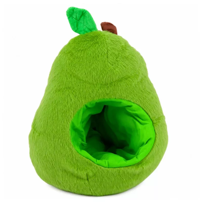 LEAN TOYS Abacate Verde com Capivara Peluche Reversível 2 em 1 35 cm