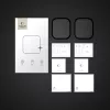 Tech-Protect Glass Flex+ Película de Proteção de Ecrã para Apple Watch 42mm (pack de 2, Preto)