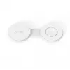 TECH-PROTECT A55 Carregador Magnético MagSafe 2 em 1 25W Qi2.2 Branco