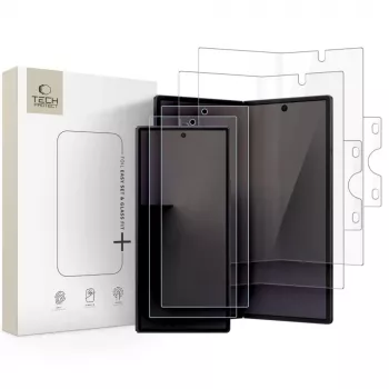 TECH-PROTECT Easy Set Película e Vidro FIT+ Conjunto de Proteção 4 em 1 para Samsung Galaxy Z Fold 8 – Ultra Clear