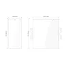 TECH-PROTECT Easy Set Película e Vidro FIT+ Conjunto de Proteção 4 em 1 para Samsung Galaxy Z Fold 8 – Ultra Clear