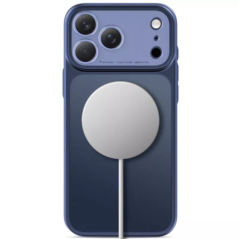 TECH-PROTECT MagPrime Capa MagSafe para iPhone 17 Pro Max / 18 Pro Max – Azul Profundo Mate