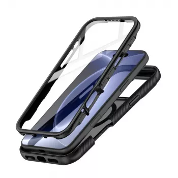 Tech-Protect Defense Capa MagSafe para iPhone 17 Pro / 18 Pro Preto Mate