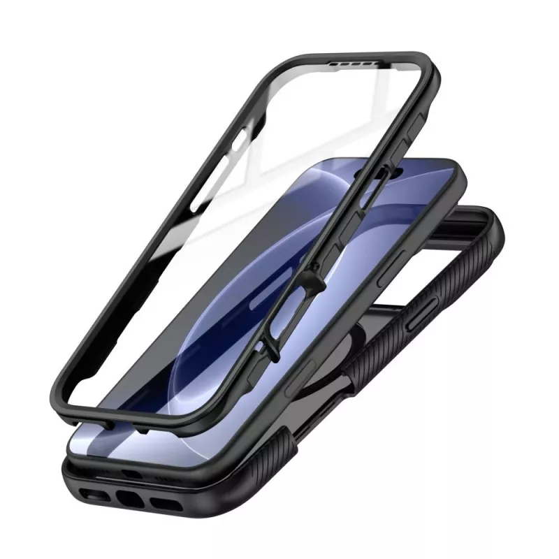 Tech-Protect Defense Capa MagSafe para iPhone 17 Pro / 18 Pro Preto Mate
