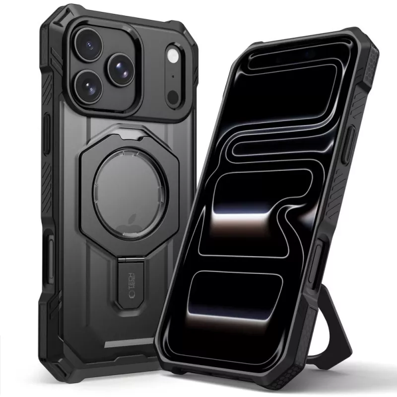TECH-PROTECT MagForce Capa MagSafe para iPhone 17 Pro / 18 Pro, Preto Mate