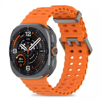 Tech-Protect Iconband Pro Bracelete para Samsung Galaxy Watch Ultra 1/2 47mm Laranja