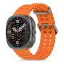 Tech-Protect Iconband Pro Bracelete para Samsung Galaxy Watch Ultra 1/2 47mm Laranja