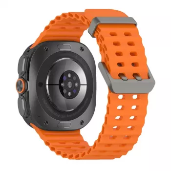 Tech-Protect Iconband Pro Bracelete para Samsung Galaxy Watch Ultra 1/2 47mm Laranja