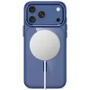 Tech-Protect Magmat Capa MagSafe Transparente para iPhone 17 Pro Max / 18 Pro Max - Deep Blue