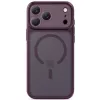 TECH-PROTECT MagPrime Capa MagSafe para iPhone 17 Pro Max / 18 Pro Max - Vermelho Cereja Escuro Mate