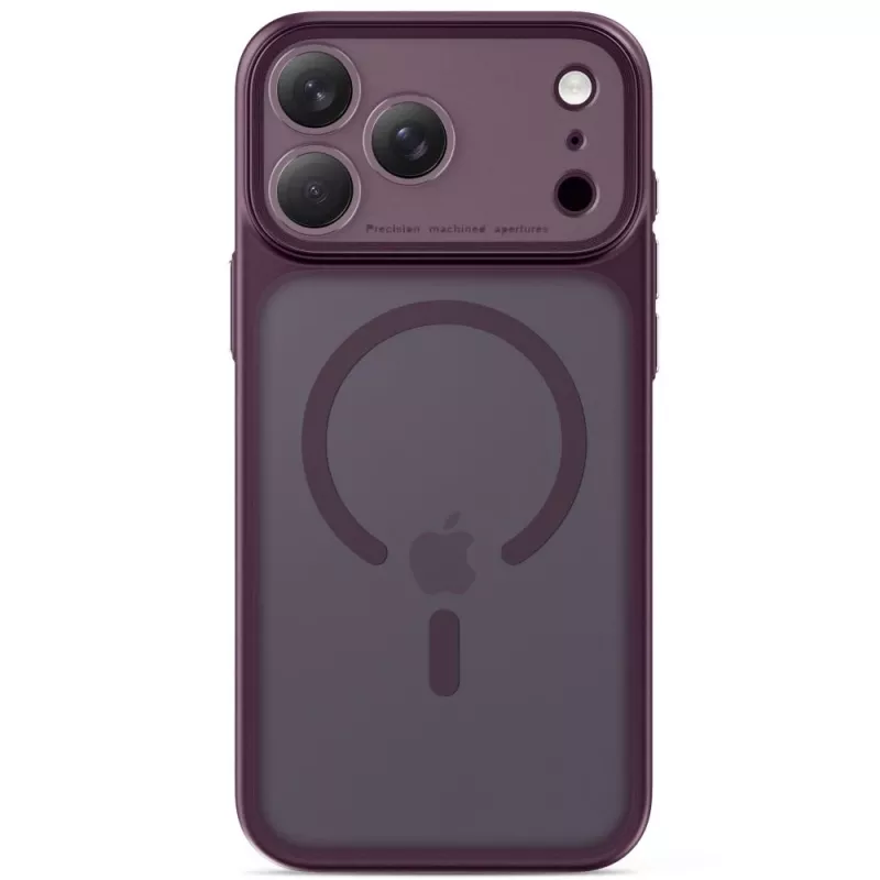 TECH-PROTECT MagPrime Capa MagSafe para iPhone 17 Pro Max / 18 Pro Max - Vermelho Cereja Escuro Mate