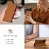 Tech-Protect Capa com Carteira para Apple iPhone 16E Castanho Selim