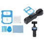 SUNNYLIFE Conjunto de proteção em vidro temperado 9H para ecrã e objetiva para Insta360 Luna Ultra com revestimento AR, bordas 2.5D e acessórios de montagem