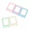 LOVEINSTANT Conjunto de 5 molduras magnéticas para fotografias para Fujifilm Instax Mini – cores pastel, montagem no frigorífico