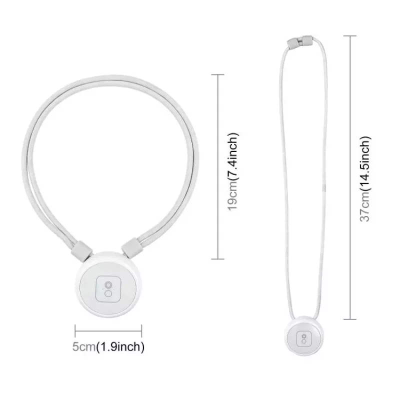 PULUZ PU1205W Suporte magnético para o pescoço com cordão para Insta360 GO Ultra, branco