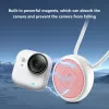 PULUZ PU1205W Suporte magnético para o pescoço com cordão para Insta360 GO Ultra, branco