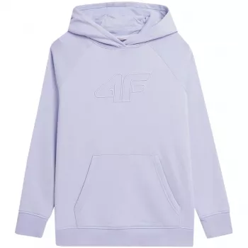 4F Sweatshirt para mulher F0765 lilás-claro tamanho M