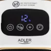 Adler AD 7762 termoventilador cerâmico PTC com comando, 2000W, visor LED, oscilação 45°, temporizador 12h, proteção contra sobreaquecimento e queda, preto