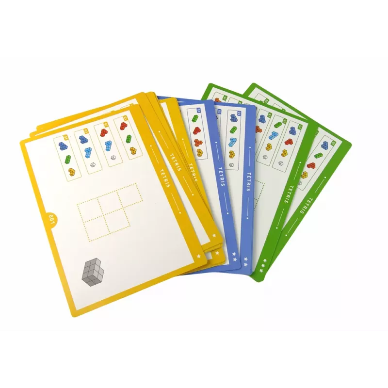 LEAN TOYS Magic Magnetic Cube 7 Elements - puzzle magnético 3D, 7 peças, multicolor, brinquedo educativo a partir dos 6 anos
