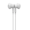Beline auriculares in-ear USB-C com microfone e comando, branco