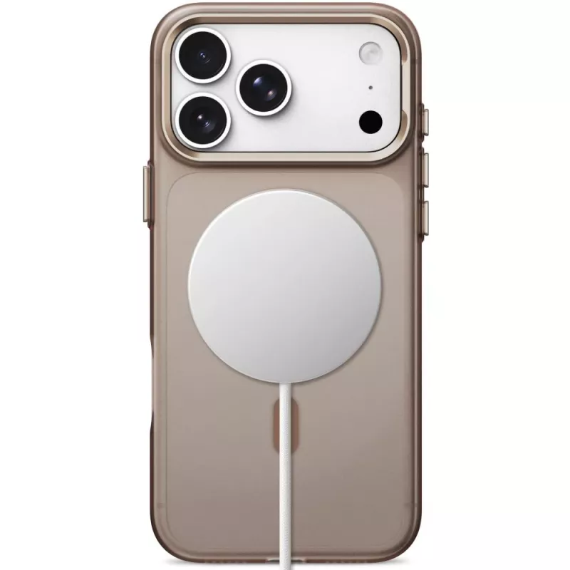 Tech-Protect Magzero capa MagSafe para iPhone 17 Pro Max / 18 Pro Max - dourado-deserto mate