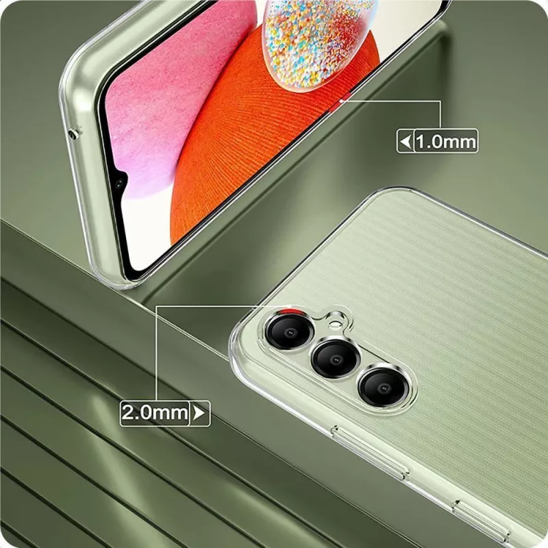 Capa Tech-Protect FlexAir para Xiaomi Redmi Note 14 Pro 5G / Poco X7 5G - Transparente
