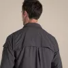Camisa de manga comprida Craghoppers NosiLife Adventure III - Black Pepper, M