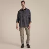 Camisa de manga comprida Craghoppers NosiLife Adventure LS Shirt III - Black Pepper, XL