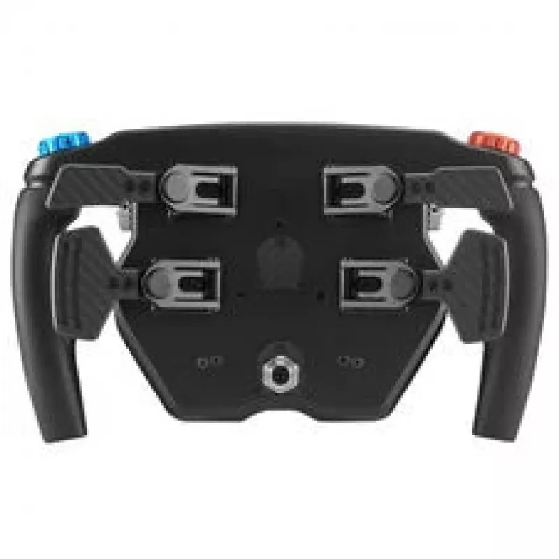 Volante de sim racing VPG Sim Mission, ecrã tátil de 5 polegadas, ARGB, 290mm - Preto