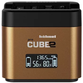 Hähnel ProCube 2 Twin carregador para Olympus (1000 574.0)