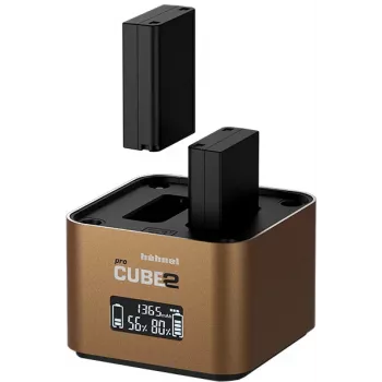 Hähnel ProCube 2 Twin carregador para Olympus (1000 574.0)