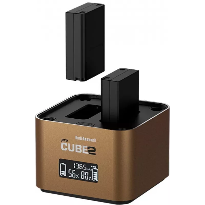 Hähnel ProCube 2 Twin carregador para Olympus (1000 574.0)