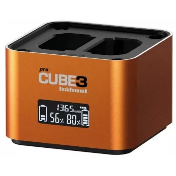 Hähnel ProCube 3 Twin carregador para câmaras Sony (1000 577.2)