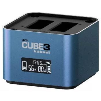 Hähnel ProCube 3 Twin carregador para câmaras Panasonic (1000 577.4)