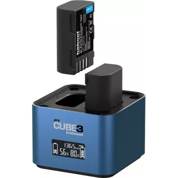 Hähnel ProCube 3 Twin carregador para câmaras Panasonic (1000 577.4)